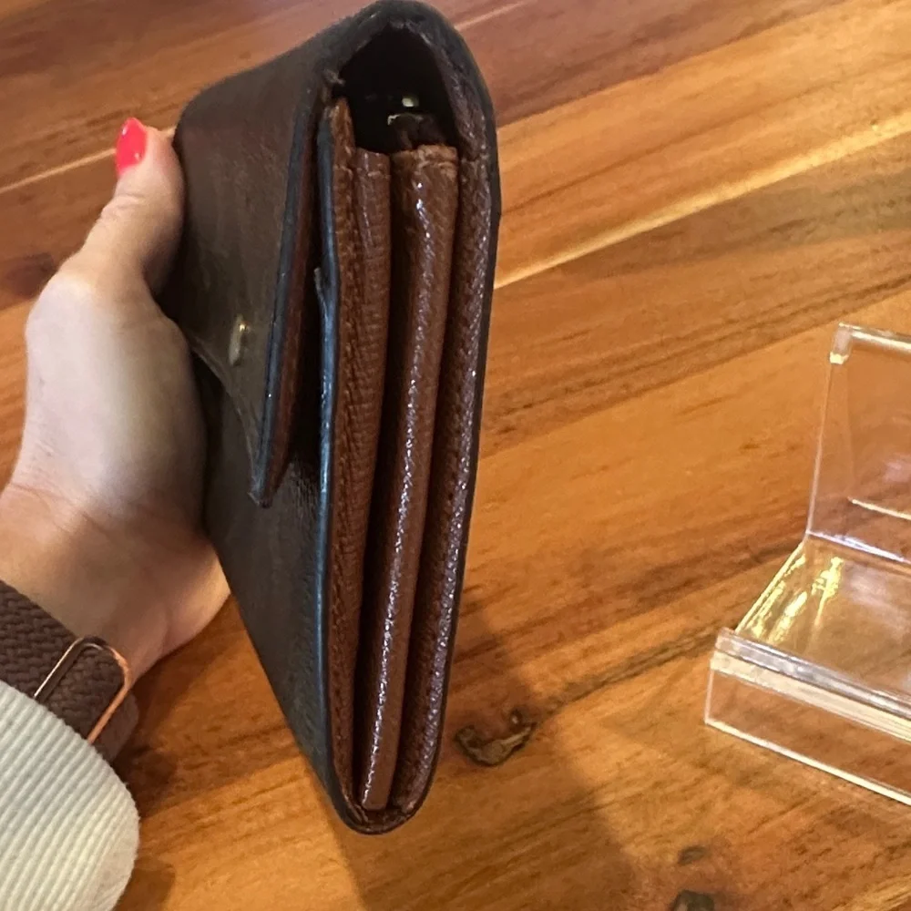 Authentic Louis Vuitton Monogram Sarah Wallet from 2002